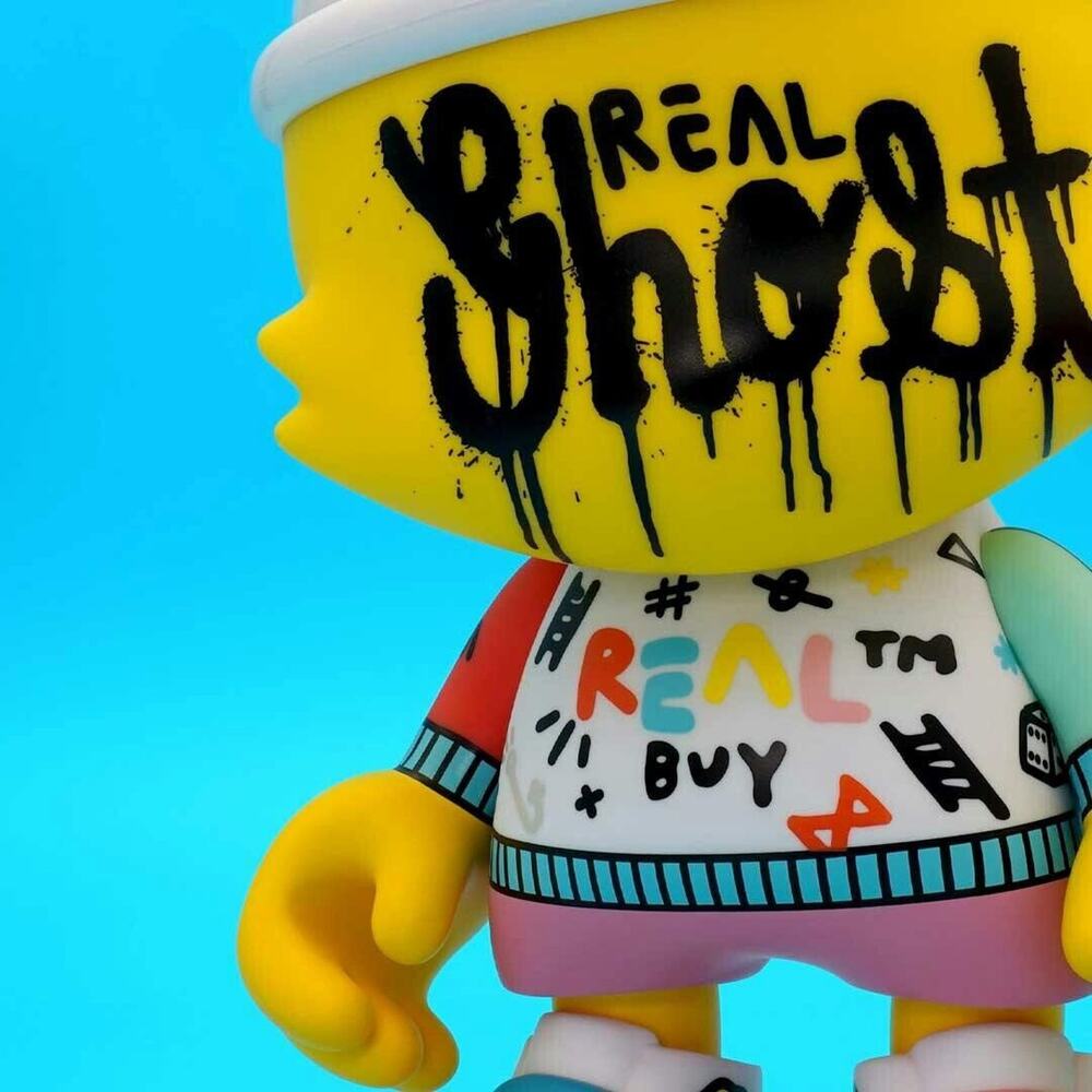 Superplastic SUPERGHOST SuperKranky Trevor Andrew 8" Vinyl Figure LE 2500